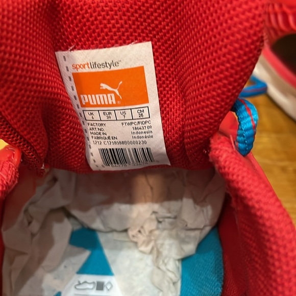 PUMA BIOWEB RED RUNNING - Picture 11 of 14